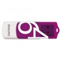 Philips FM64FD05D USB-muisti 64 GB USB A-tyyppi 2.0 Purppura, Valkoinen Philips FM64FD05D USB-muisti 64 GB USB A-tyyppi 2.0 Purppura, Valkoinen