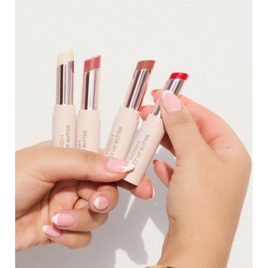 Gosh, Juicy Lip Butter, High-Pigment, Cream Lipstick, 003, Autum