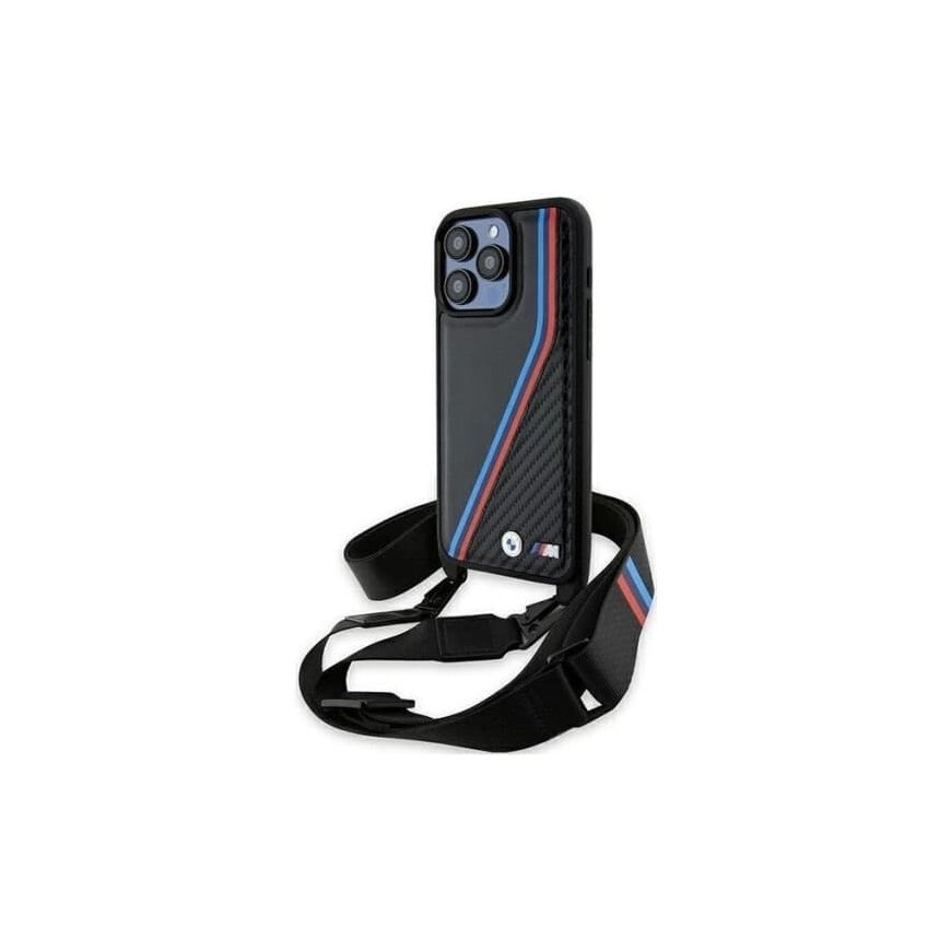 BMW M Silikona vāks Horizontālā līnija MagSafe iPhone Air melns