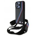 BMW M Silikona vāks Horizontālā līnija MagSafe iPhone Air melns BMW M Silikona vāks Horizontālā līnija MagSafe iPhone Air melns