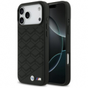 BMW M Silicone Logo MagSafe Case for iPhone 17 Pro Max Black
