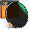 Camera Filter - K&F Concept ND-X ND2-ND400 52mm Adjustable ND Filter Camera Filter - K&F Concept ND-X ND2-ND400 52mm Adjustable ND Filter