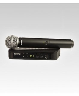 Shure BLX24/SM58 Black Stage/performance microphone