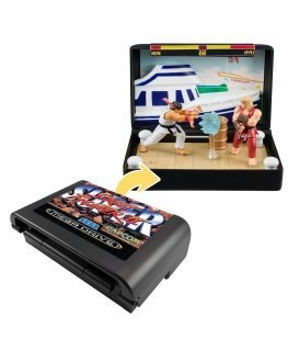 Console Heroes Mega Drive Street Fighter diorama