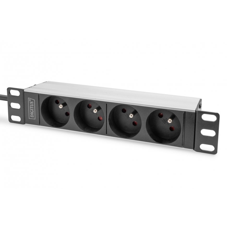Digitus DN-95418-FR блок распределения питания 4 розетка(и) 1U