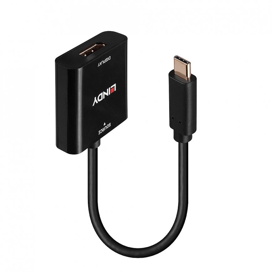 Lindy 43269 USB-graafikaadapter 3840 x 2160 pikslit Must
