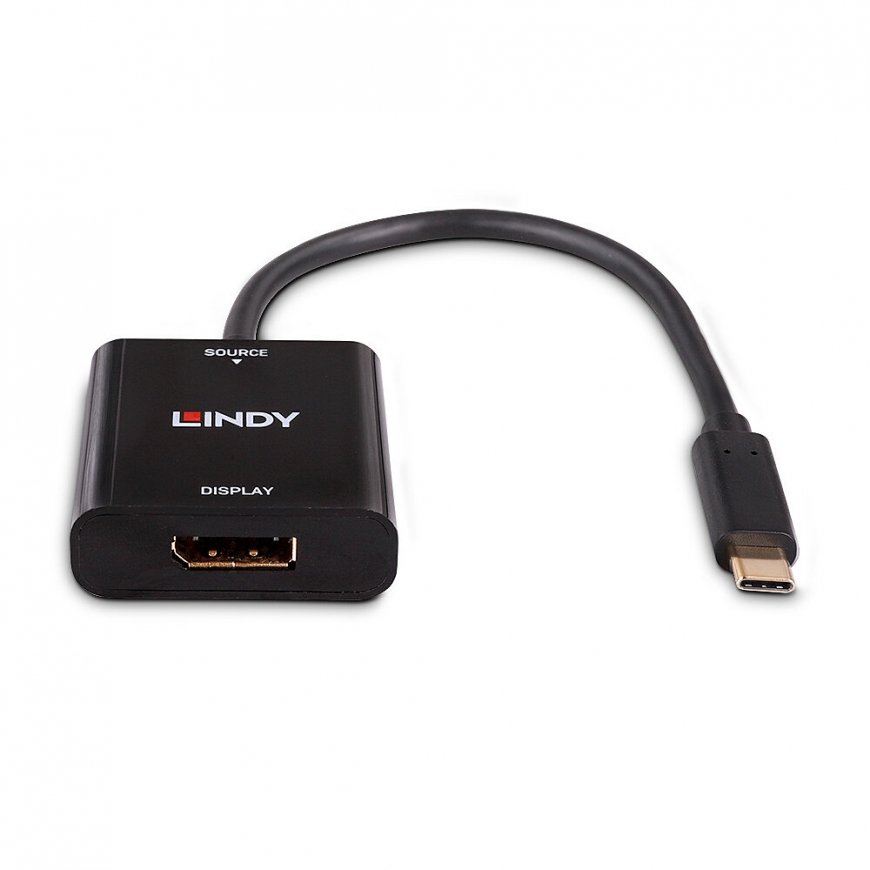 Lindy 43269 USB-graafikaadapter 3840 x 2160 pikslit Must – 2