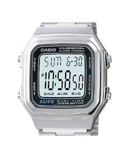 Casio A178WA-1ADF watch Bracelet watch Electronic Stainless steel