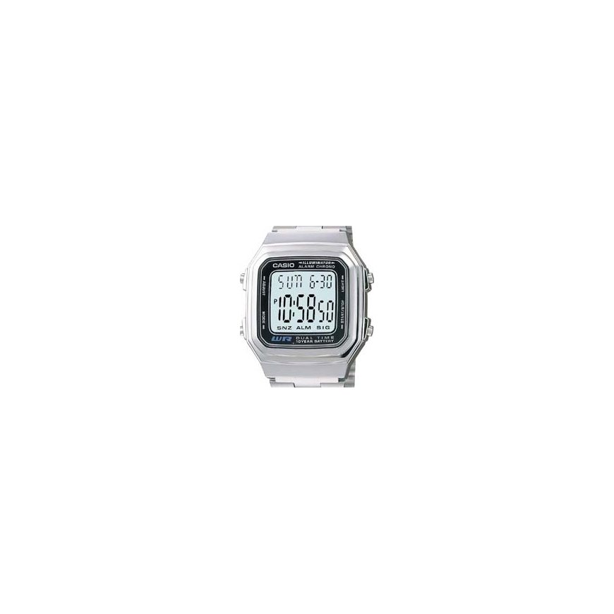 Casio A178WA-1ADF kell Käevõru-kell Elektrooniline Roostevaba teras