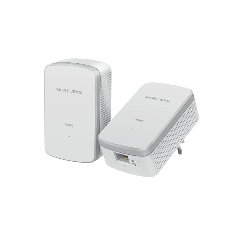 Mercusys MP300 KIT tīkla adapteris PowerLine 600 Mbit/s Ethernet/LAN savienojums Balts 2 pcs