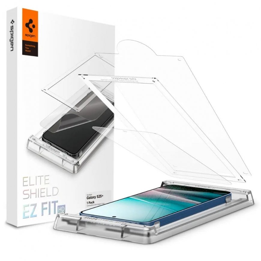 Spigen EliteShield EZ Fit Caurspīdīgs ekrāna aizsargs Samsung 1 pcs
