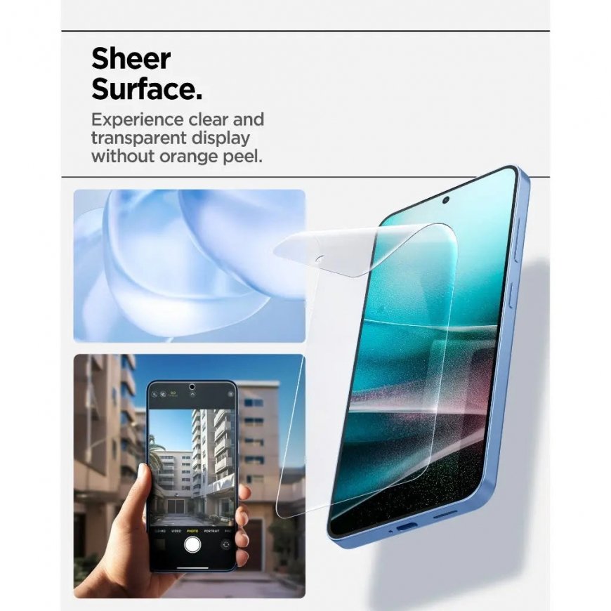 Spigen EliteShield EZ Fit Galaxy S25 Plus Screen Protector 1 Pack – 5