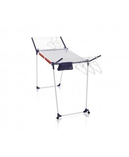 Leifheit 81520 laundry drying rack/line Floor-standing rack Blue, White