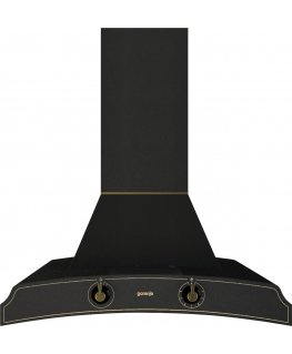 Gorenje DK63MCLB Seinäkiinnitys musta 621 m³/h