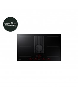 Samsung NZ84T9747VK/UR pliidiraud Must Sisseehitatud 83 cm Tsooniga induktsioonplaat 4 tsoon(id) Sisseehitatud kapuuts
