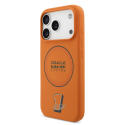 Red Bull Silicone Blue Ring MagSafe Case for iPhone 17 Pro Orang