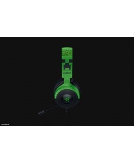 Razer Kraken V4 X Kõrvaklapp Juhtmega ühendatud Peavõru Mängimine USB Type-C / USB Type-A Must, Roheline