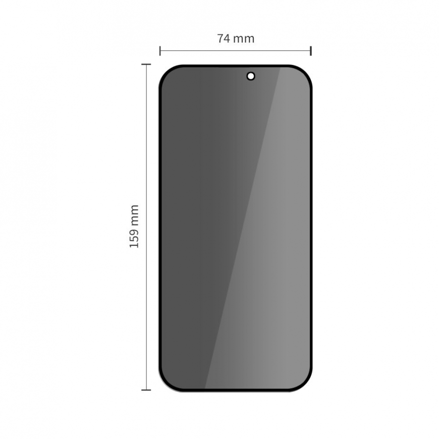 SZKŁO PRYWATYZUJĄCE TECH-PROTECT QUICK SET SPY+ 2-PACK IPHONE 16 – 3
