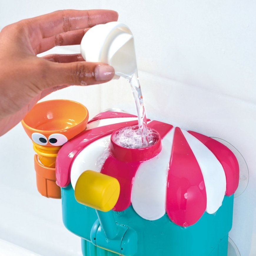 Tomy E73609 kylpylelu, lelu & tarra Kylpyleikkisetti Monivärinen – 3