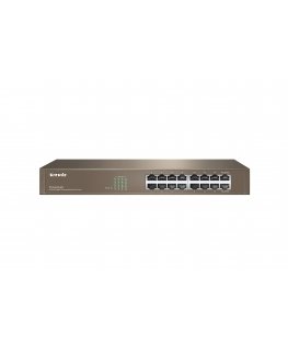 Tenda 16-port Gigabit Ethernet Switch Hallitsematon Sininen