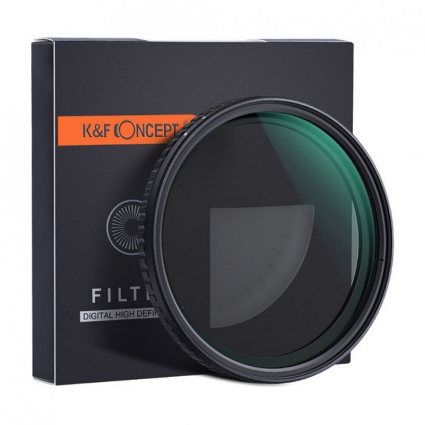 Camera Filter - K&F Concept Adjustable ND Filter ND8-ND128 58mm – 2