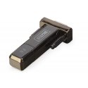 Digitus DA-70156 kabeļu spraudņu pāreja USB 2.0 D-Sub 9 Male Melns Digitus DA-70156 kabeļu spraudņu pāreja USB 2.0 D-Sub 9 Male Melns