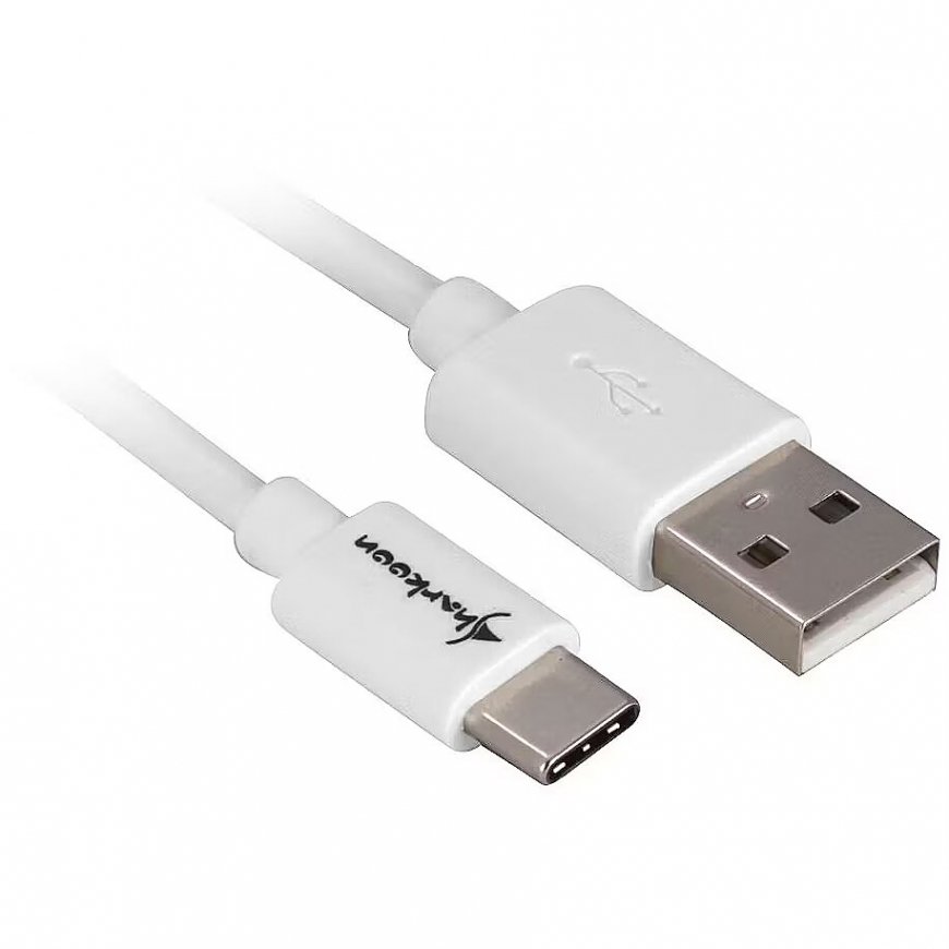 Sharkoon USB 2.0 A - USB C Cable Black 0.5m