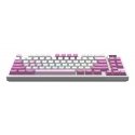 MSI FORGE GK600 TKL WIRELESS VIOLET klaviatuur Mängimine USB + Bluetooth QWERTY Briti inglise keel R MSI FORGE GK600 TKL WIRELESS VIOLET klaviatuur Mängimine USB + Bluetooth QWERTY Briti inglise keel R