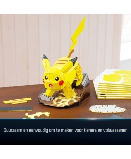 4D Build FDP FAP Pokemon Pikachu GML 3D puzle 201 pcs Komiksi