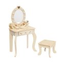 Milly Mally Elly Natural Vanity Table Milly Mally Elly Natural Vanity Table