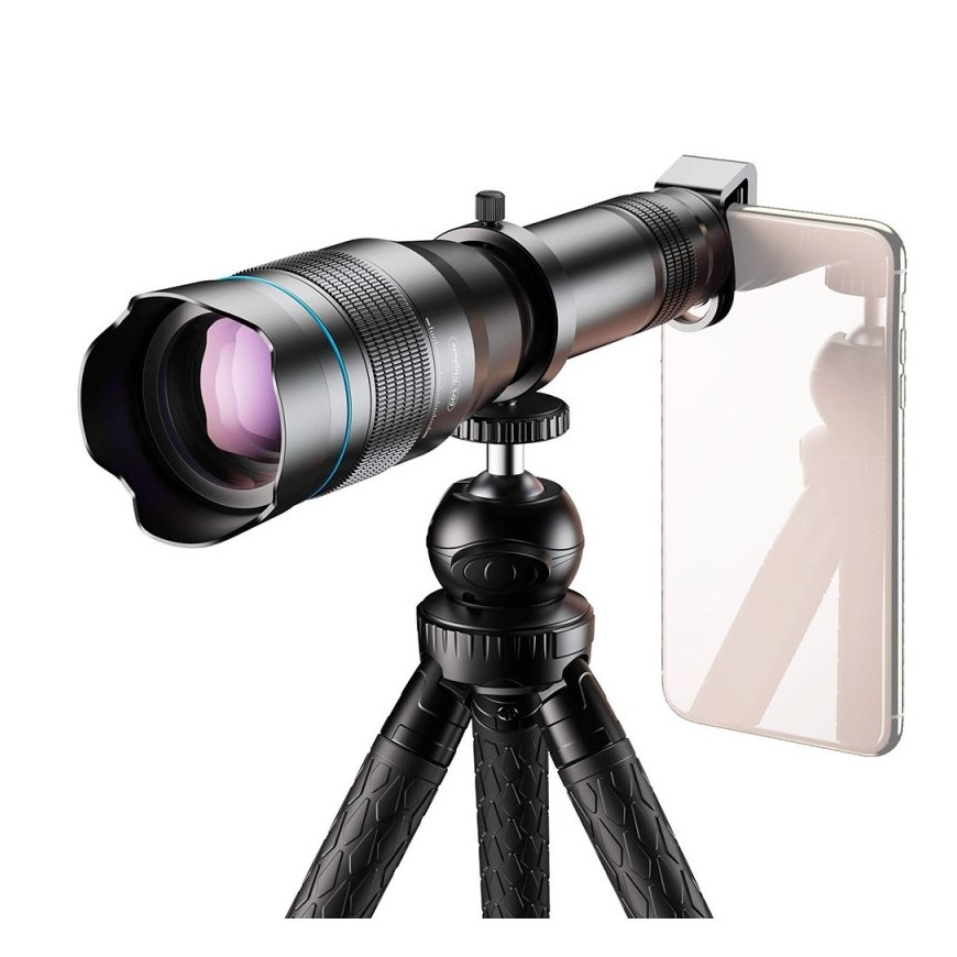 Apexel APL-JS60 60x Telephoto Lens with Tripod JJ09
