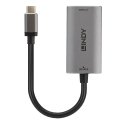 Lindy 43327 videokaabliadapter 0,11 m USB tüüp-C HDMI Must, Hall Lindy 43327 videokaabliadapter 0,11 m USB tüüp-C HDMI Must, Hall