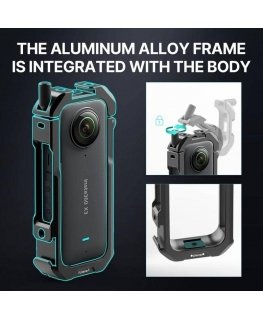Fotoaparaadi hoidja - Ulanzi C-X3 alumiiniumhoidja Insta360 X3 jaoks