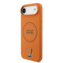 Red Bull Silicone Blue Ring MagSafe Case for iPhone Air Orange