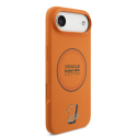 Red Bull Silicone Blue Ring MagSafe Case for iPhone Air Orange