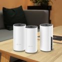 TP-Link Deco M4(3-pack) Dviguba juosta (2,4 GHz / 5 GHz) Wi-Fi 5 (802.11ac) Balta 2 Vidinis TP-Link Deco M4(3-pack) Dviguba juosta (2,4 GHz / 5 GHz) Wi-Fi 5 (802.11ac) Balta 2 Vidinis
