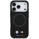 BMW M Silicon Logo MagSafe Case for iPhone 17 Pro Black