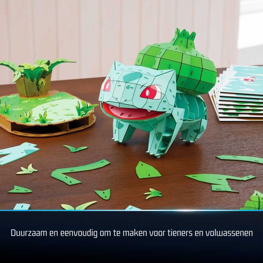 4D Build FDP FAP Pokemon Bulbasaur GML 3D pusle 195 tk Multifilmid – 5