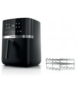 Bosch Serie 4 MAF462B1 gruzdintuvė Vienas 6,1 L Autonominės 2050 W Karšto oro gruzdintuvė Juoda