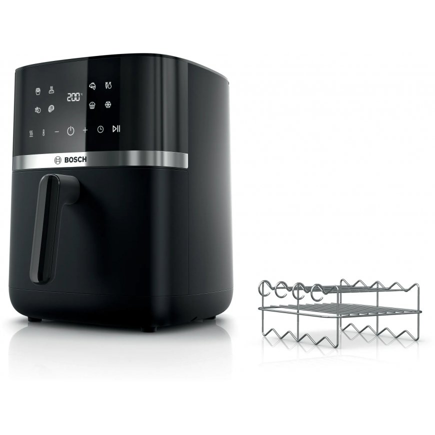 Bosch Serie 4 MAF462B1 rasvakeitin Yksi 6,1 L Erillinen 2050 W Kuumakiertoilmakypsennin musta