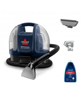 Bissell SpotClean Mini Cordless matonpuhdistuskone Kannettava musta, Sininen