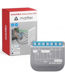 SwitchBot Relay Switch 2PM умный двухканальный переключатель