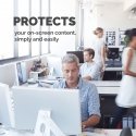 Fellowes PrivaScreen 61 cm (24") Monitor Frameless display privacy filter Fellowes PrivaScreen 61 cm (24") Monitor Frameless display privacy filter