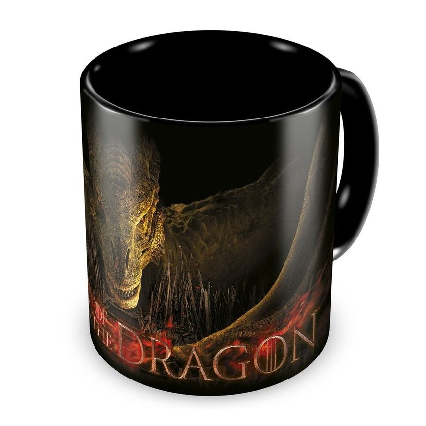 ERIK Game of Thrones House of the Dragon termoccolos stiklinė 350ml