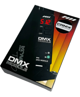 PMI traadita DMX vastuvõtja (CRMX Lumenradio)