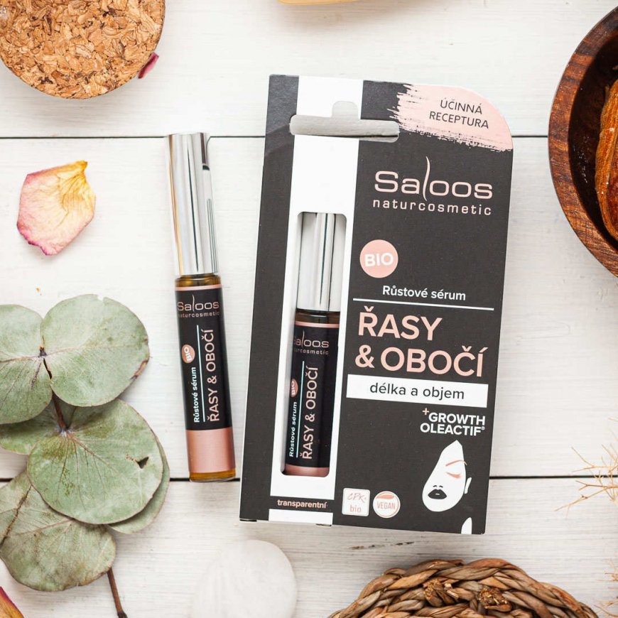 Saloos Bio blakstienų ir antakių serumas 7 ml – 2