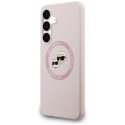Case Karl Lagerfeld Silicone Karl&Choupette Heads MagSafe for Sa