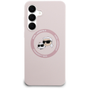 Case Karl Lagerfeld Silicone Karl&Choupette Heads MagSafe for Sa