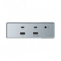 Targus HDG215-EUZ interfeisa centrmezgls USB 3.2 Gen 2 (3.1 Gen 2) Type-C Sudrabs Targus HDG215-EUZ interfeisa centrmezgls USB 3.2 Gen 2 (3.1 Gen 2) Type-C Sudrabs