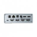 Targus HDG215-EUZ sąsajos šakotuvas USB 3.2 Gen 2 (3.1 Gen 2) Type-C Sidabras Targus HDG215-EUZ sąsajos šakotuvas USB 3.2 Gen 2 (3.1 Gen 2) Type-C Sidabras